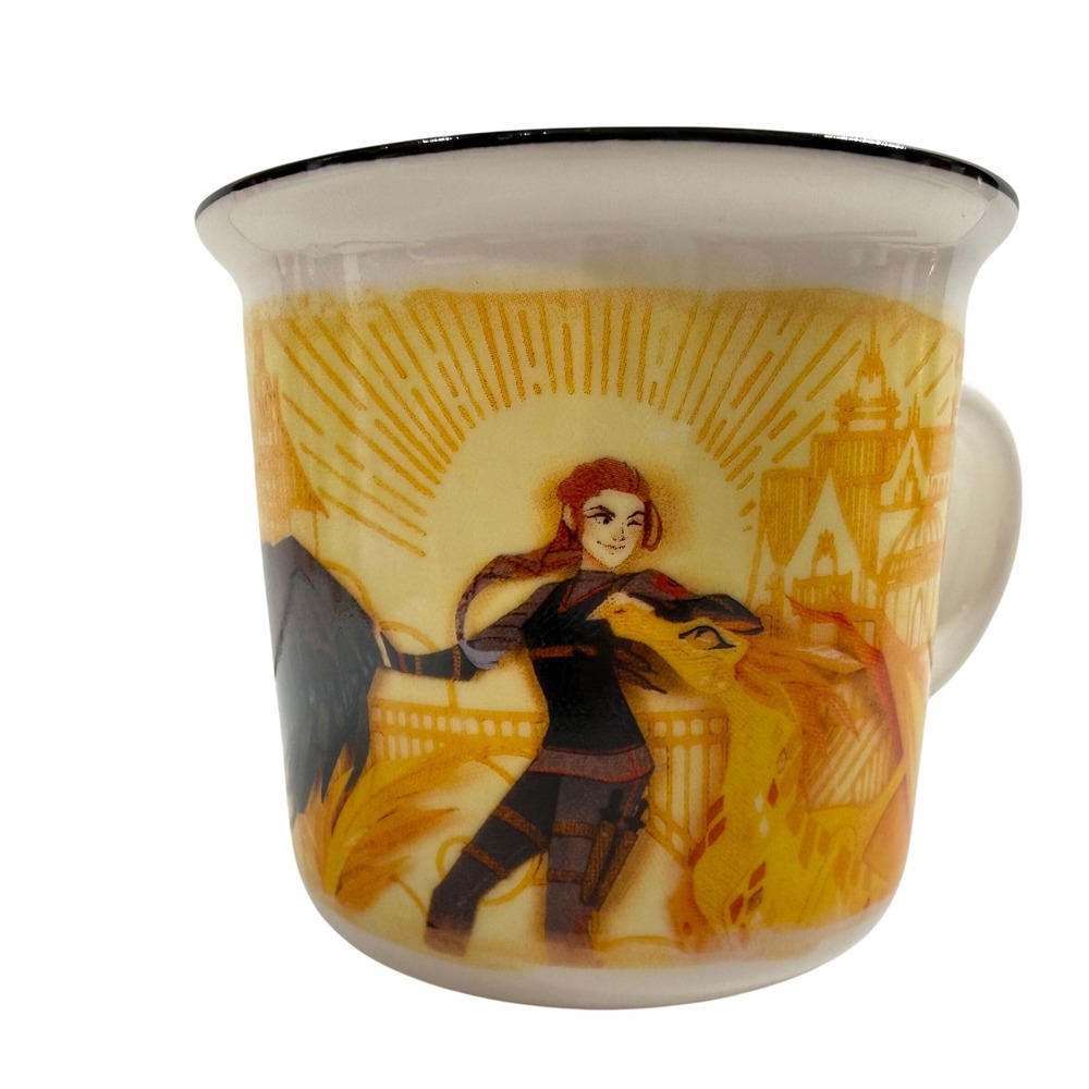 FOURTH WING Rebecca Yarros Illumicrate Honor Bound Mug RosieThorns88 Dragons NEW